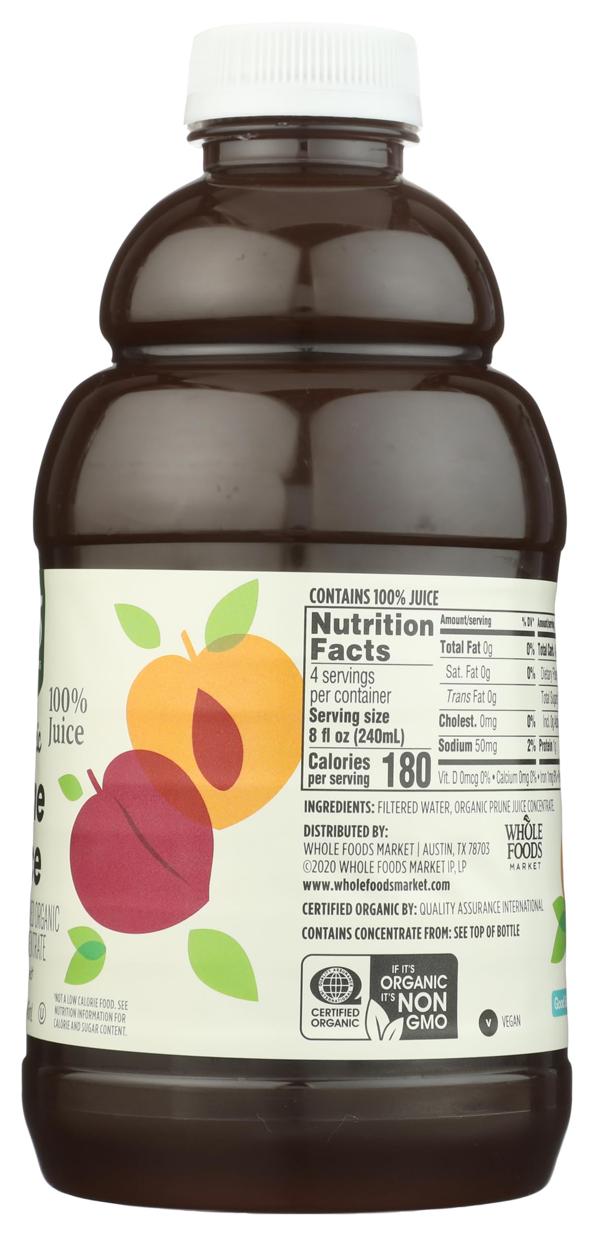 Organic Prune Juice 32 Fl Oz 365 By Whole Foods Market
