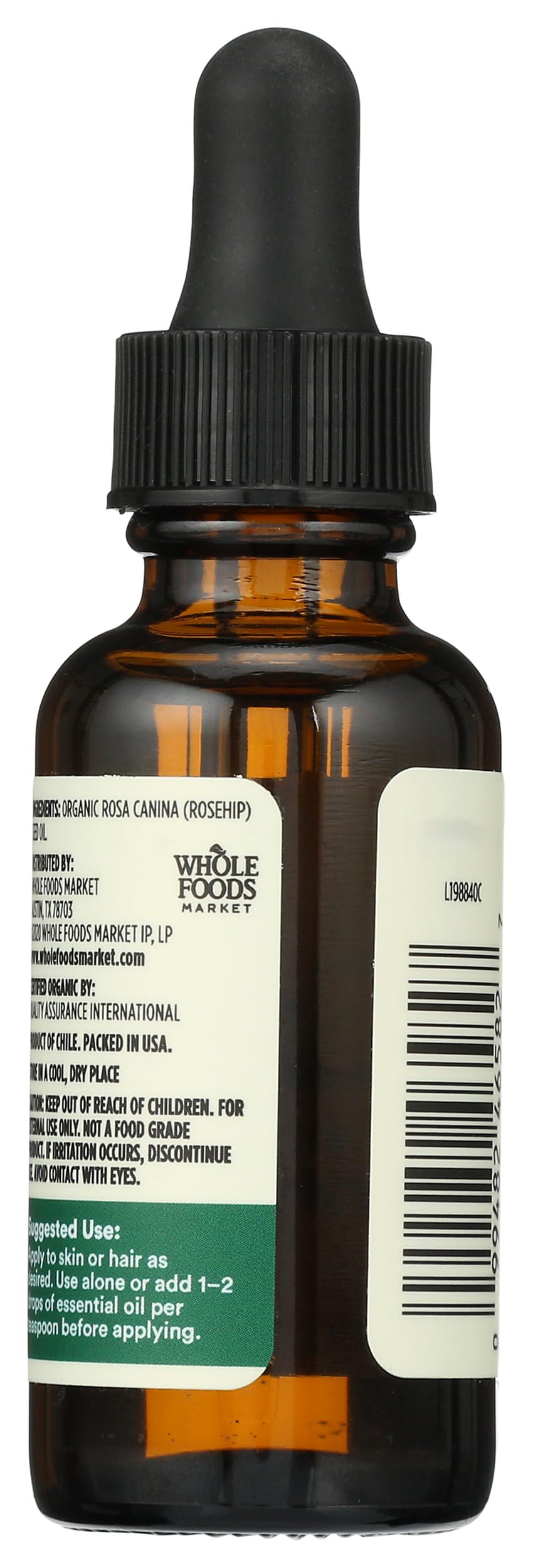 Organic Rosehip Seed Oil Skin And Hair Care 1 Fl Oz 365 By Whole Foods Market