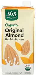 Organic Original Almond Milk 32 Fl Oz 365 By Whole Foods Market