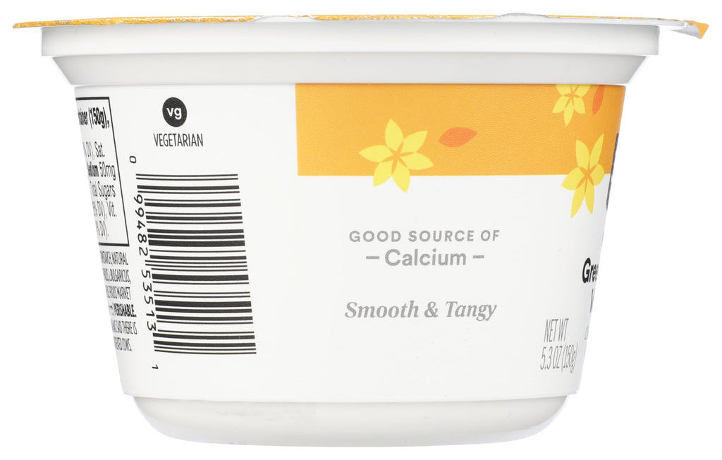 Nonfat Vanilla Greek Yogurt 5.3 Oz 365 By Whole Foods Market