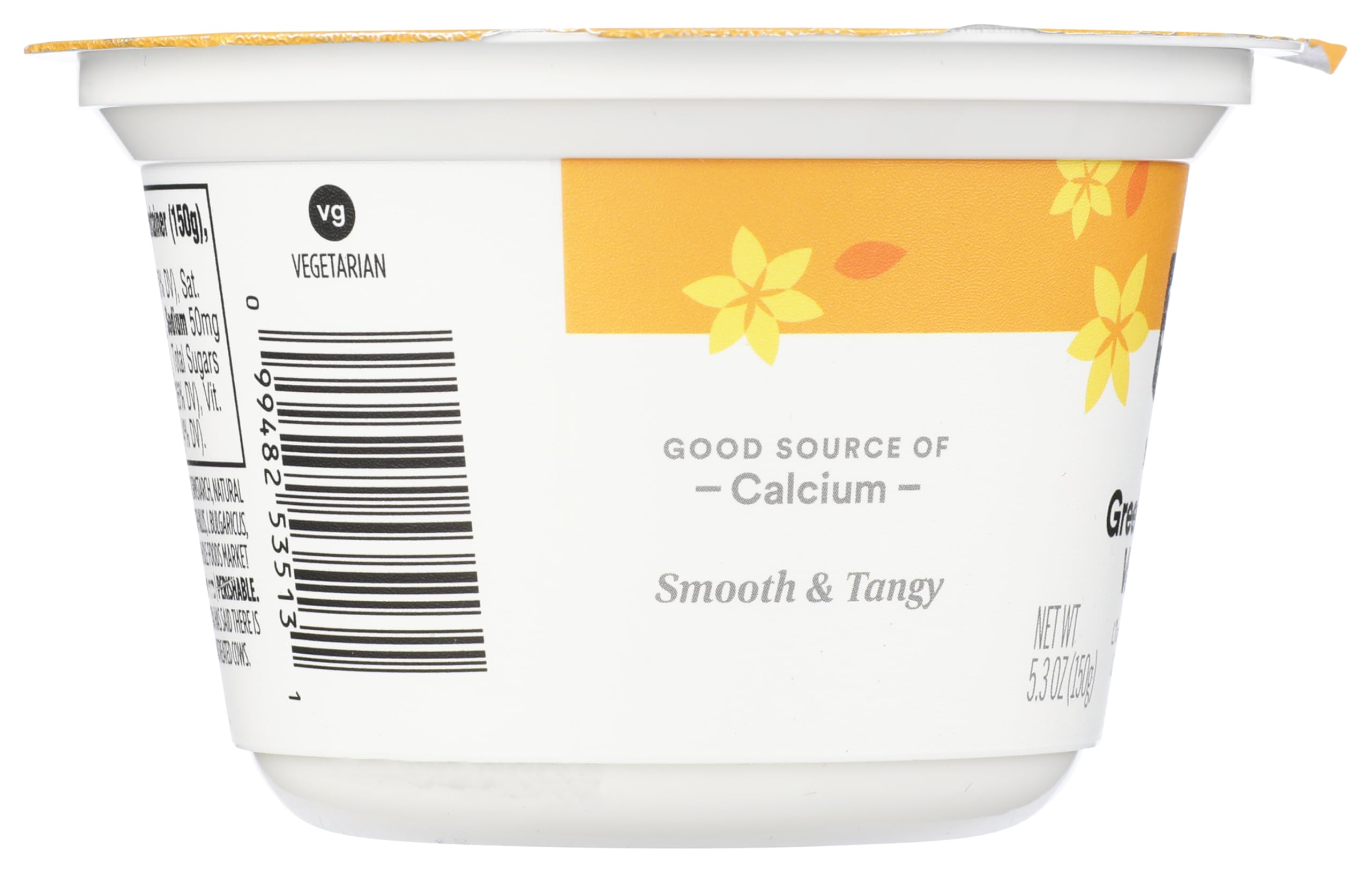 Nonfat Vanilla Greek Yogurt 5.3 Oz 365 By Whole Foods Market