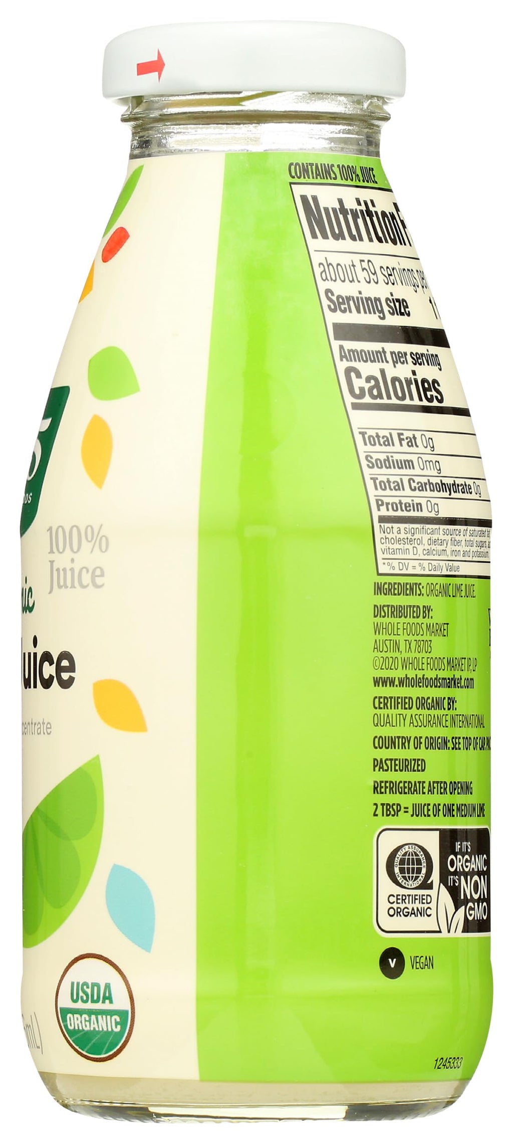 Organic Lime Juice 10 Fl Oz 365 By Whole Foods Market