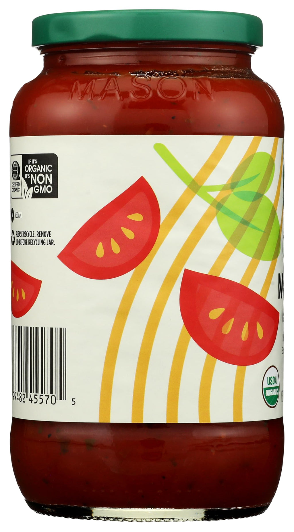 Organic Marinara Pasta Sauce 25 Oz 1 Count 365 By Whole Foods Market