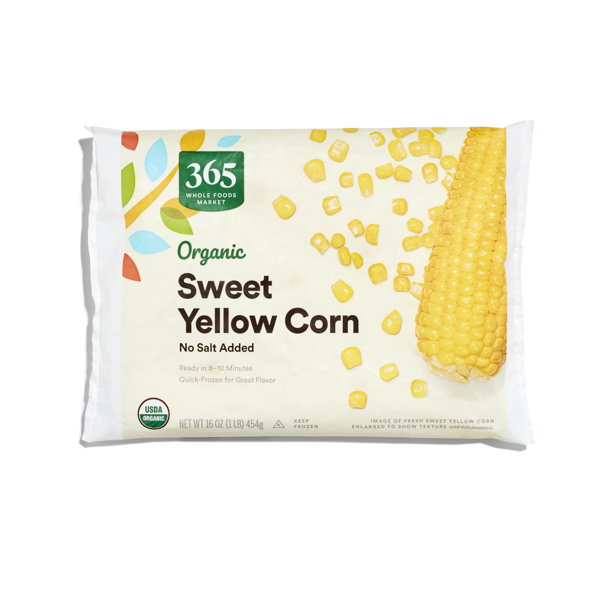 Organic Sweet Yellow Corn 16 Oz 365 By Whole Foods Market