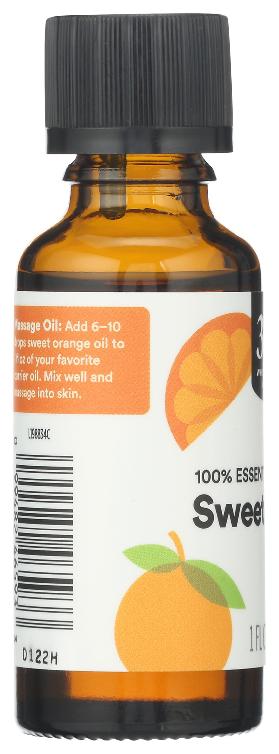 100% Essential Oil Sweet Orange 1 Oz 365 By Whole Foods Market