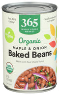 Organic Baked Beans Maple With Onion 15 Oz 365 By Whole Foods Market