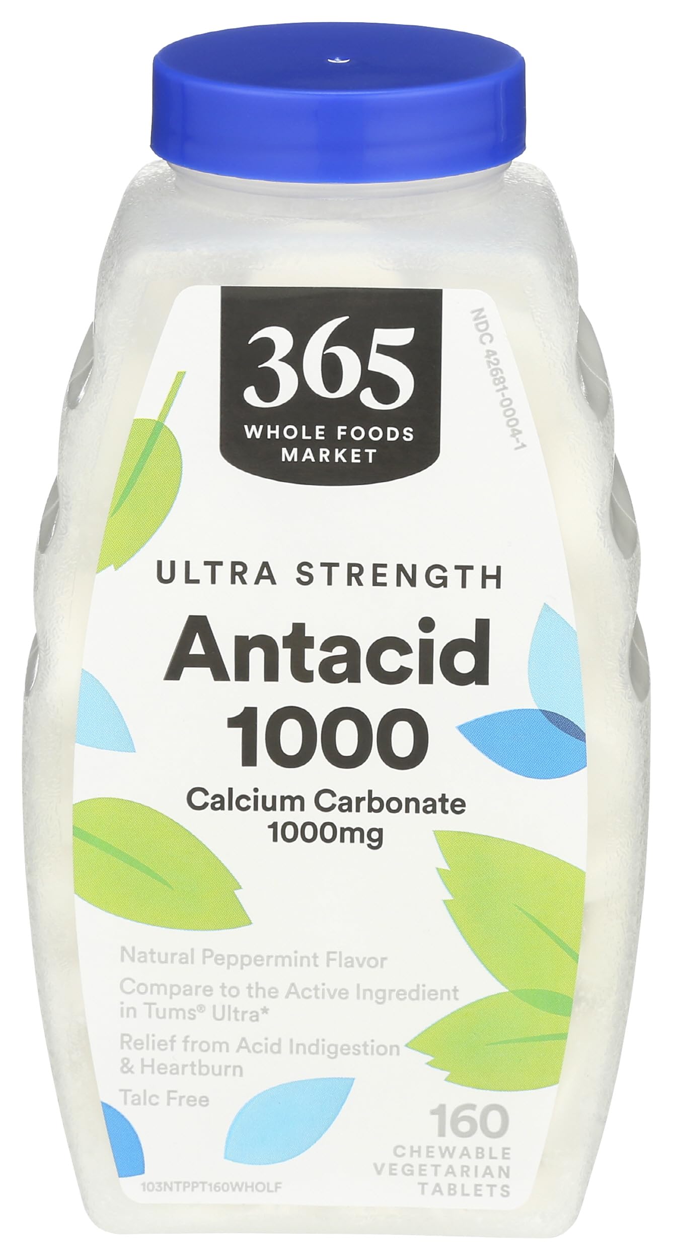 Ultra Strength Peppermint Antacid 160 Ct 365 By Whole Foods Market