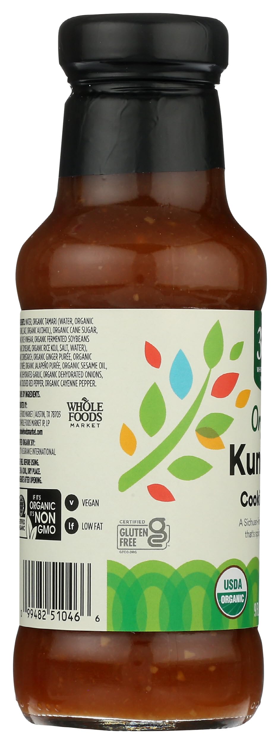 Organic Kung Pao Cooking Sauce 9 Fl Oz 365 By Whole Foods Market