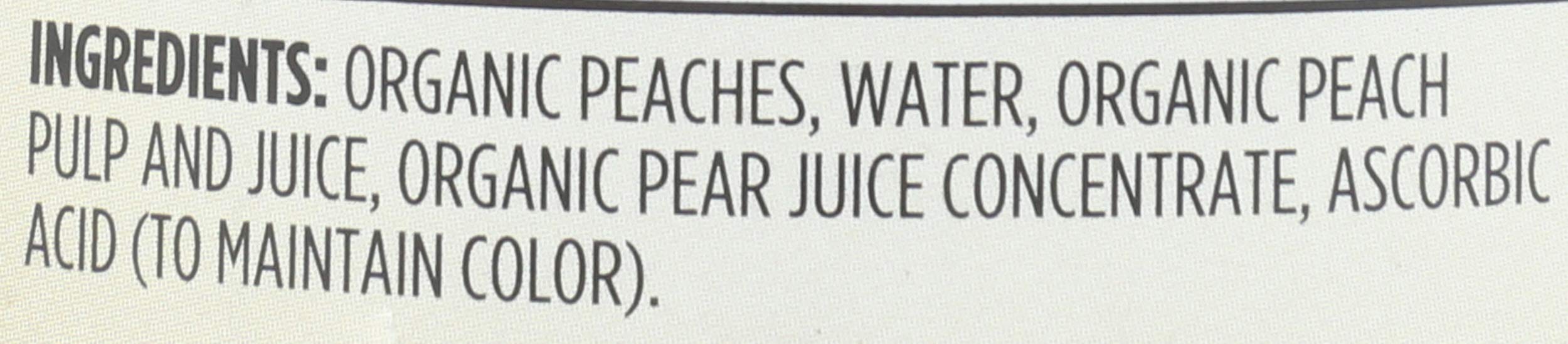 Organic Yellow Cling Peach Slices 15 Oz 365 By Whole Foods Market