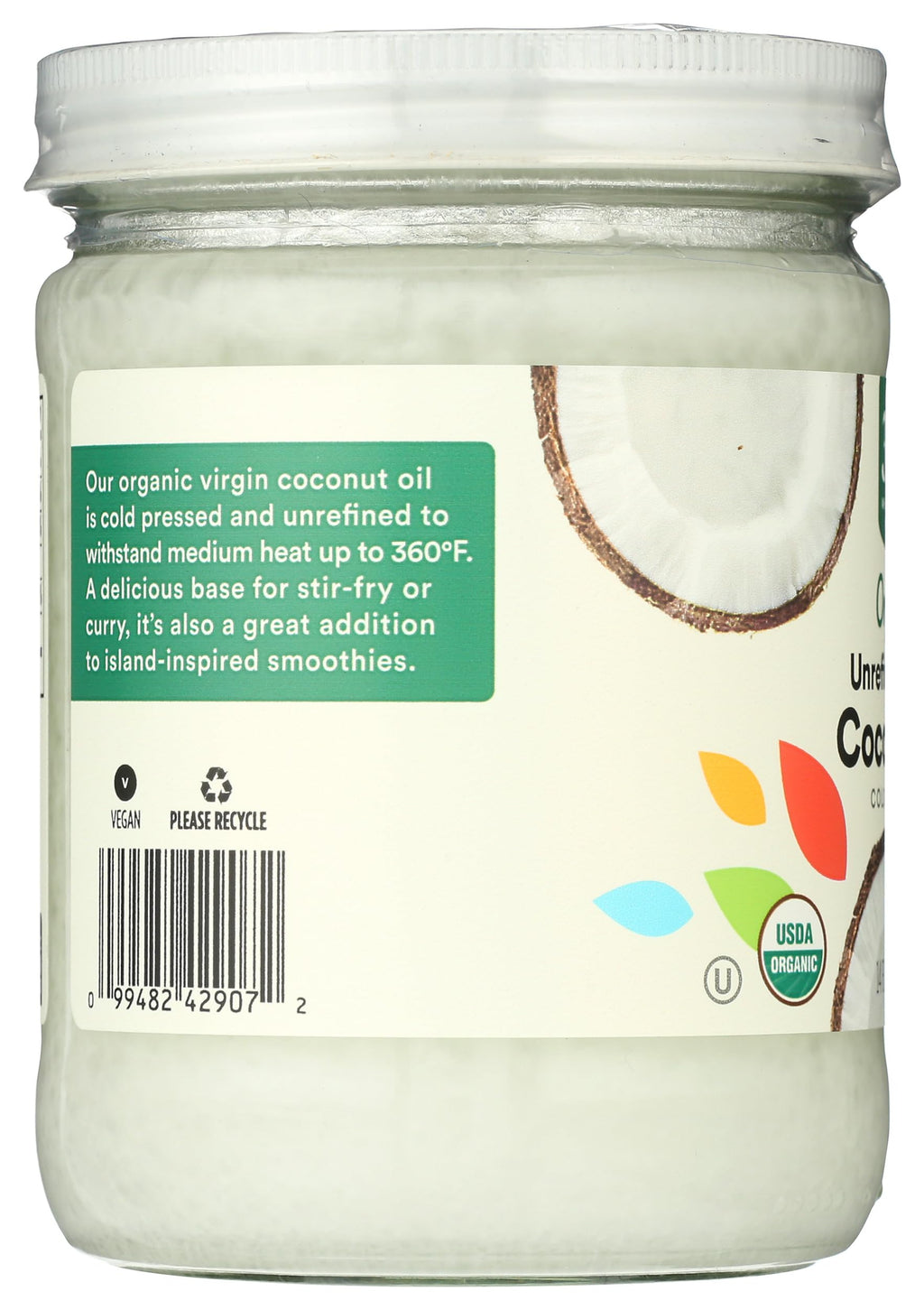 Organic Unrefined Virgin Coconut Oil 14 Fl Oz 365 By Whole Foods Market