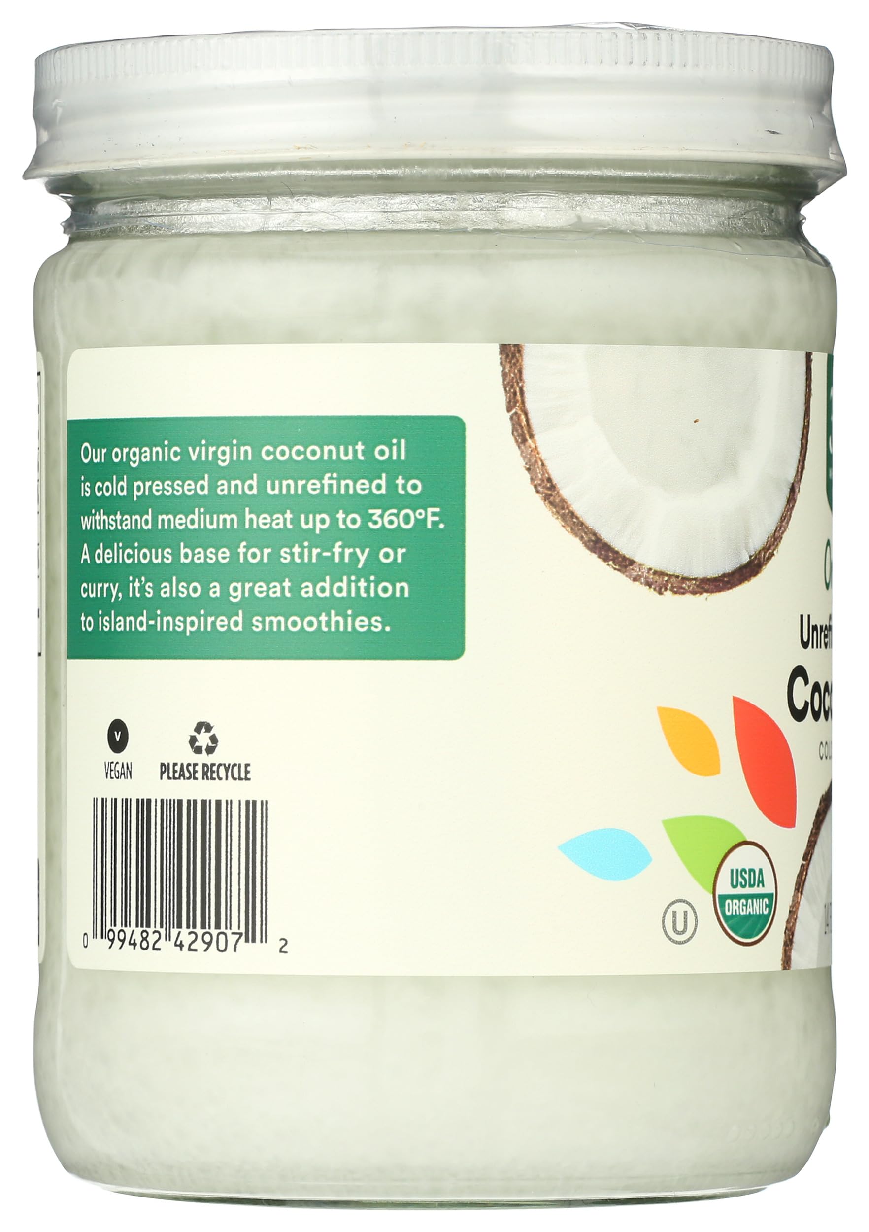 Organic Unrefined Virgin Coconut Oil 14 Fl Oz 365 By Whole Foods Market