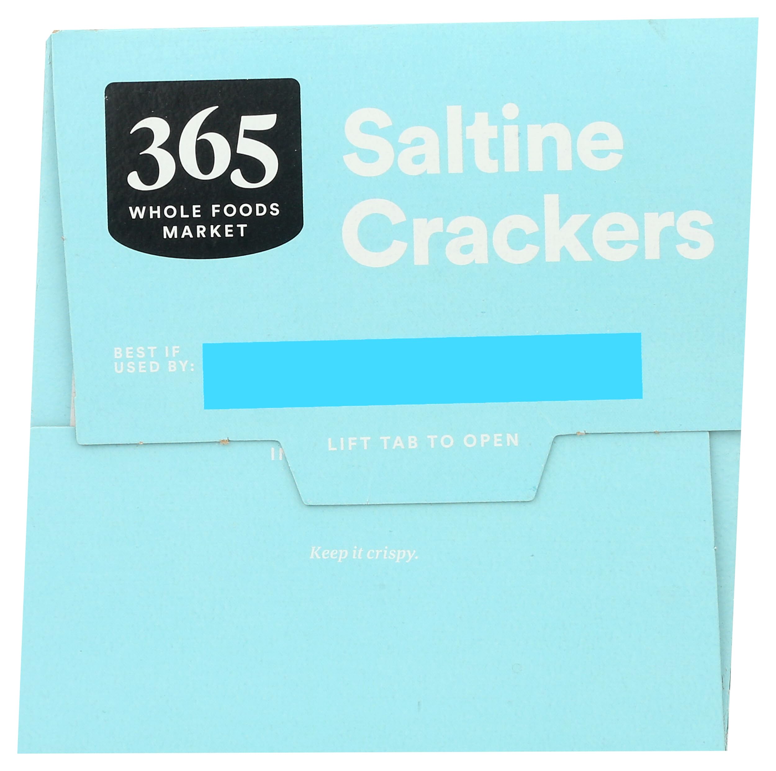 Salted Saltine Crackers 16 Oz 1 Count 365 By Whole Foods Market