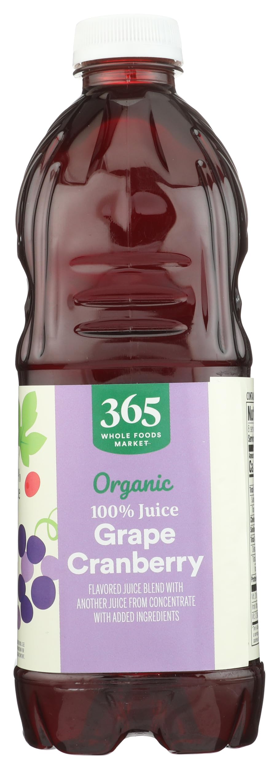 Organic Grape Cranberry Juice Blend 64 Fl Oz 365 By Whole Foods Market
