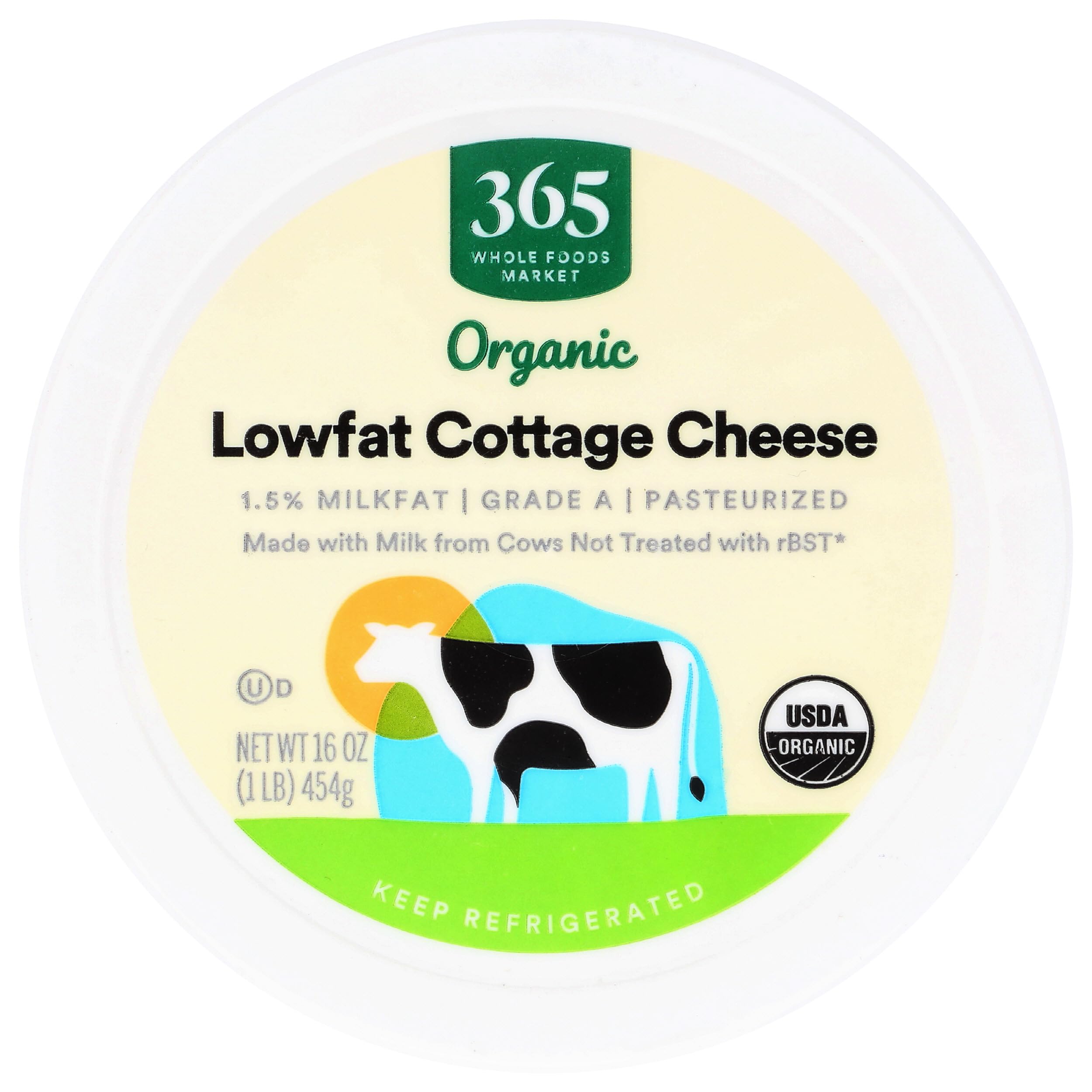 Organic Low Fat Cottage Cheese 16 Oz 365 By Whole Foods Market