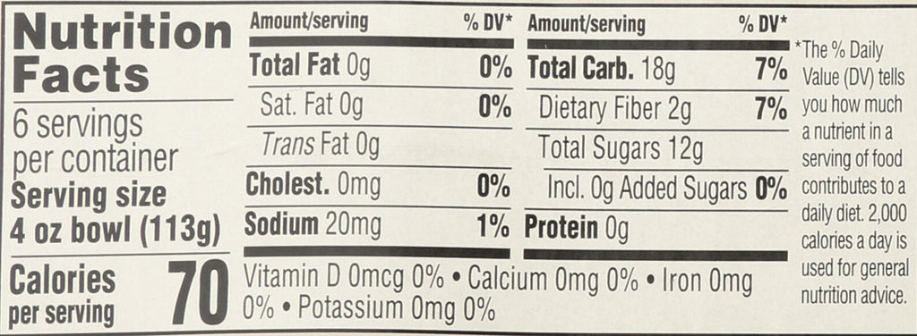 Organic Unsweetened Apple Sauce Cups 4 Oz 6 Ct 365 By Whole Foods Market