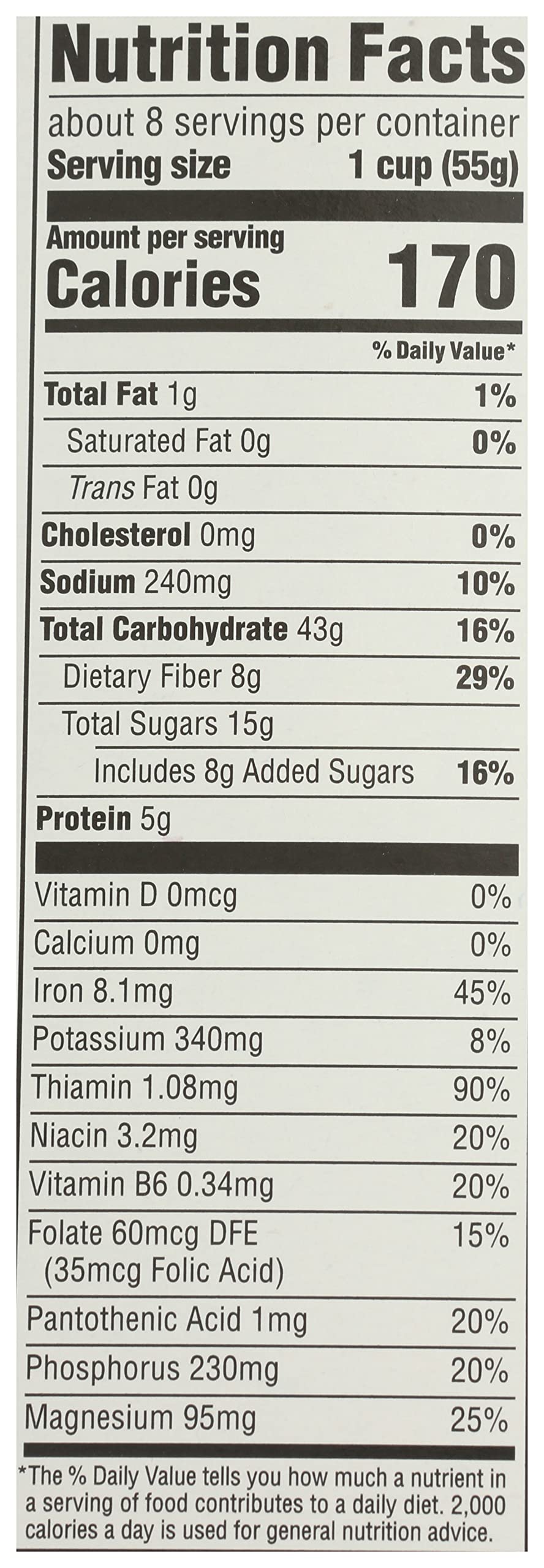 Raisin Bran Cereal 15 Oz 365 By Whole Foods Market