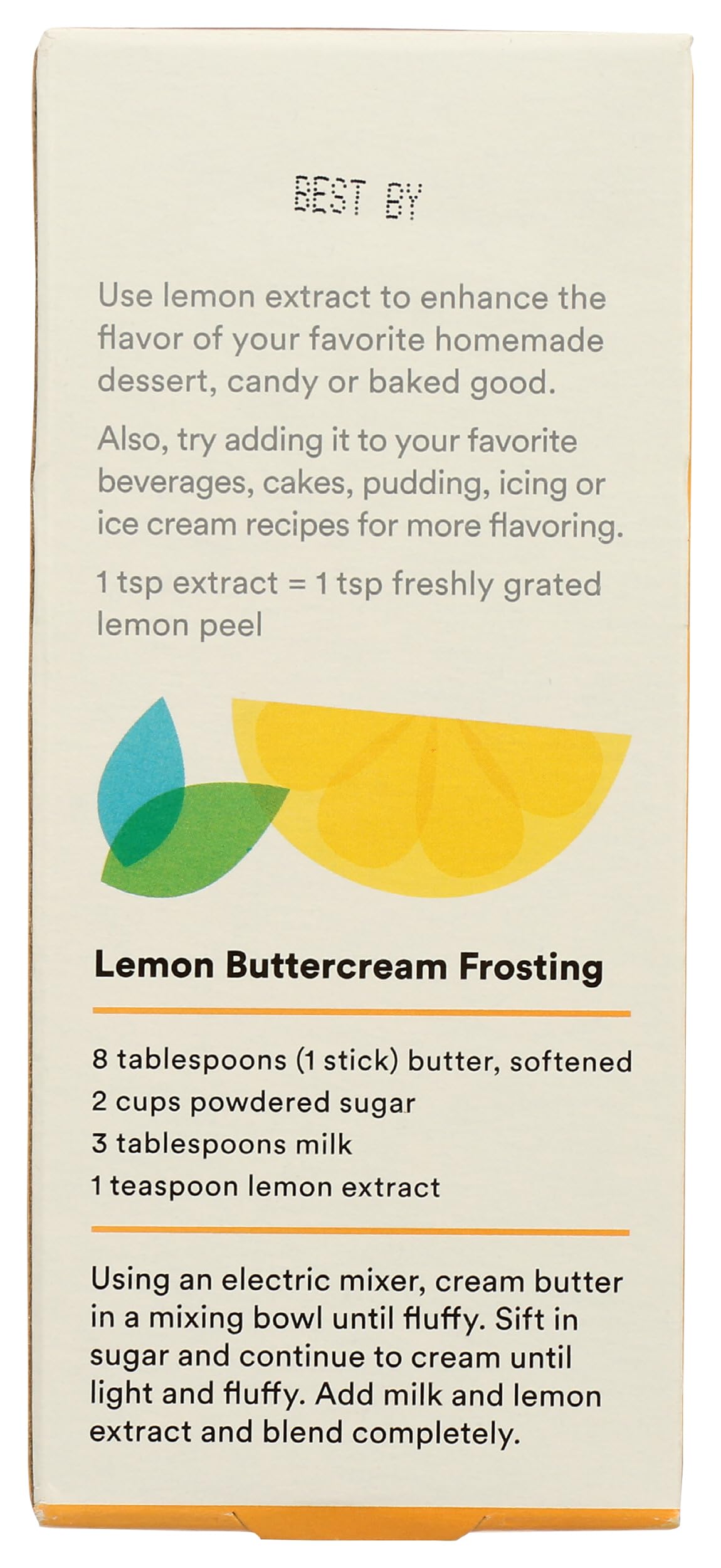 Lemon Extract 2 FZ 365 By Whole Foods Market
