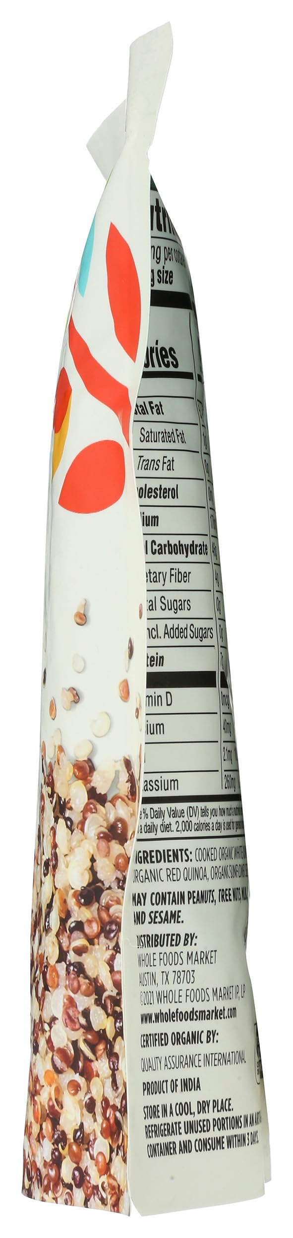 Organic White & Red Quinoa Blend 8.8 Oz 365 By Whole Foods Market