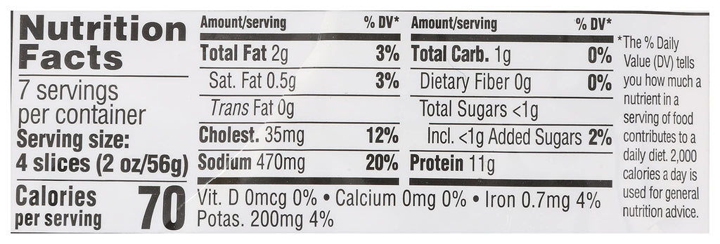 Black Forest Uncured Ham Slices 14 Oz 365 By Whole Foods Market