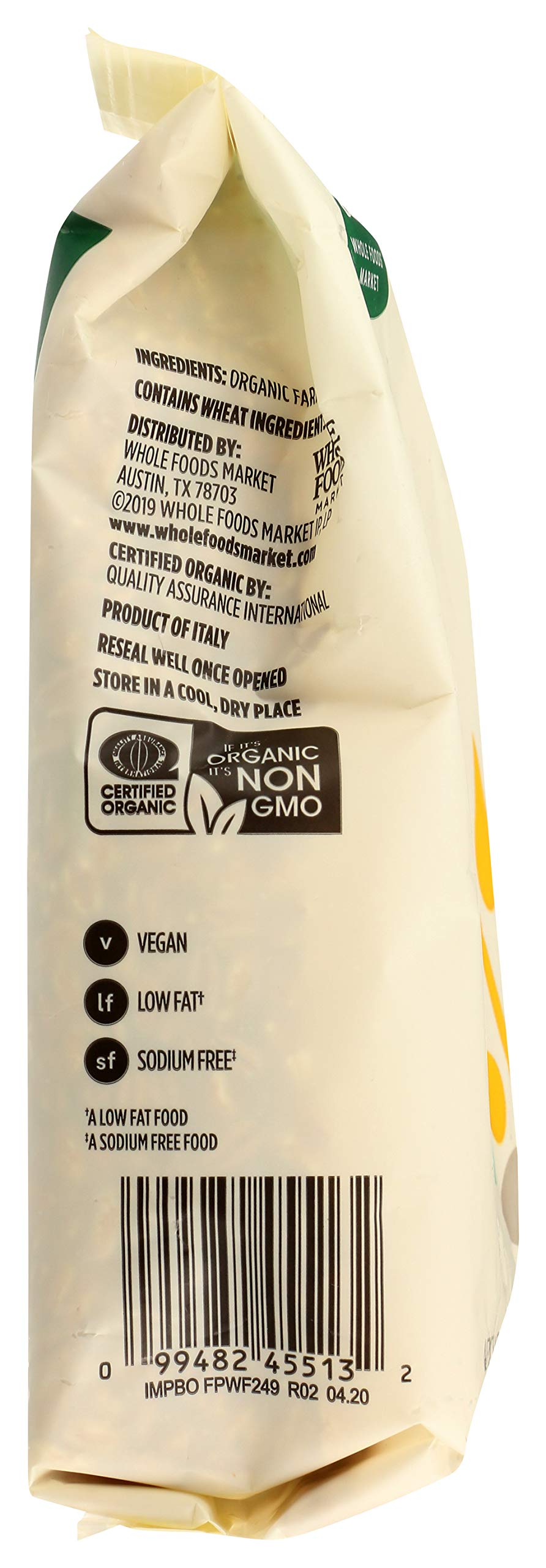 Organic Italian Farro 8.8 Oz 365 By Whole Foods Market