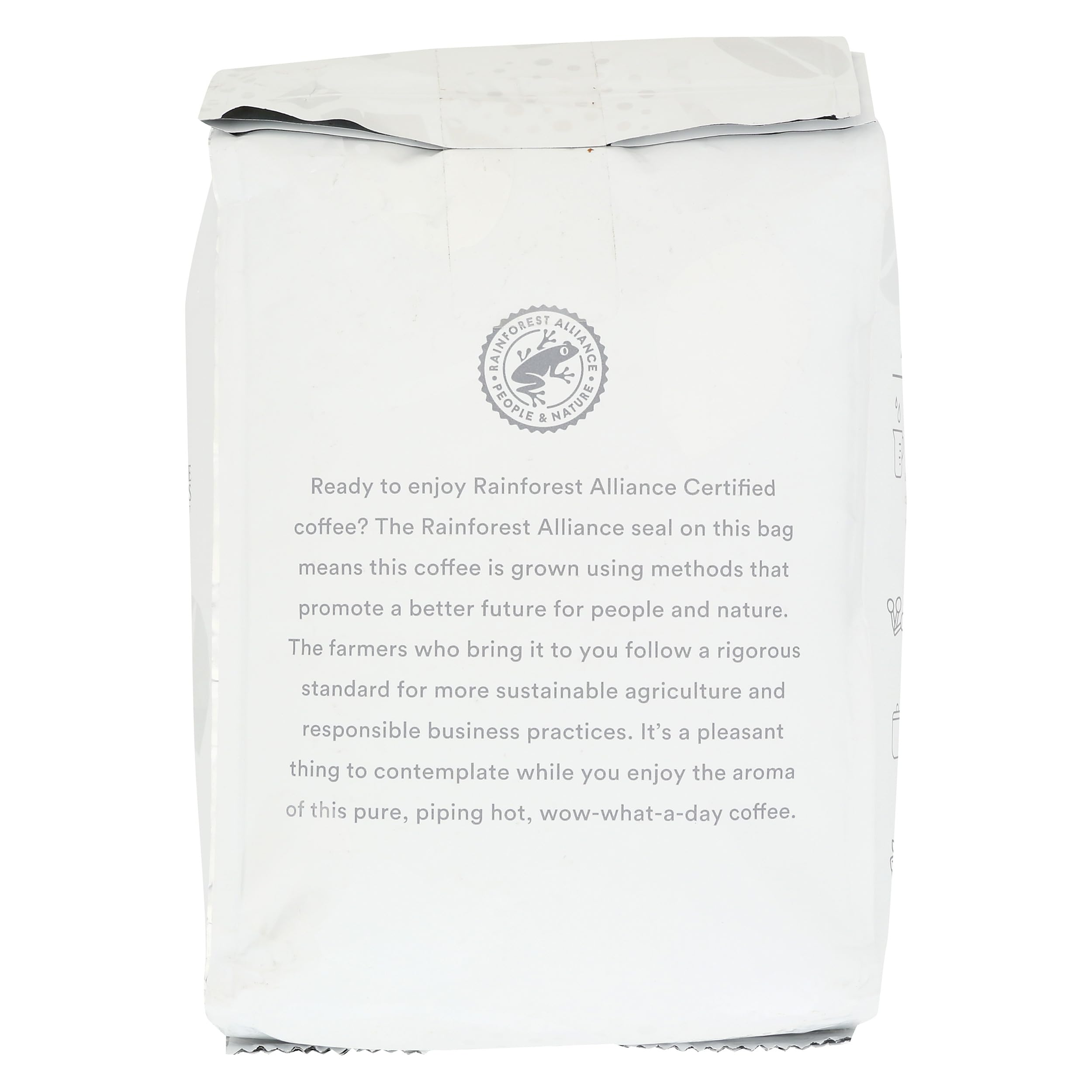 Organic Whole Bean Coffee Medium-Dark Roast 24 Oz 365 By Whole Foods Market