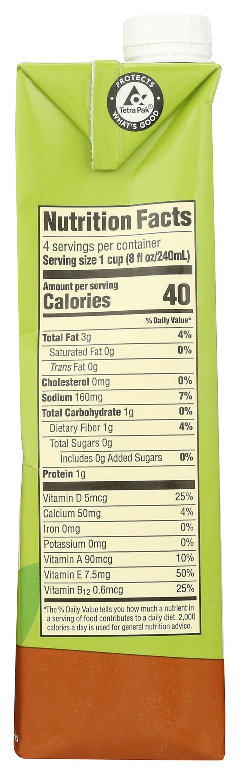 Organic Unsweetened Chocolate Almond Milk 32 Fl Oz 365 By Whole Foods Market