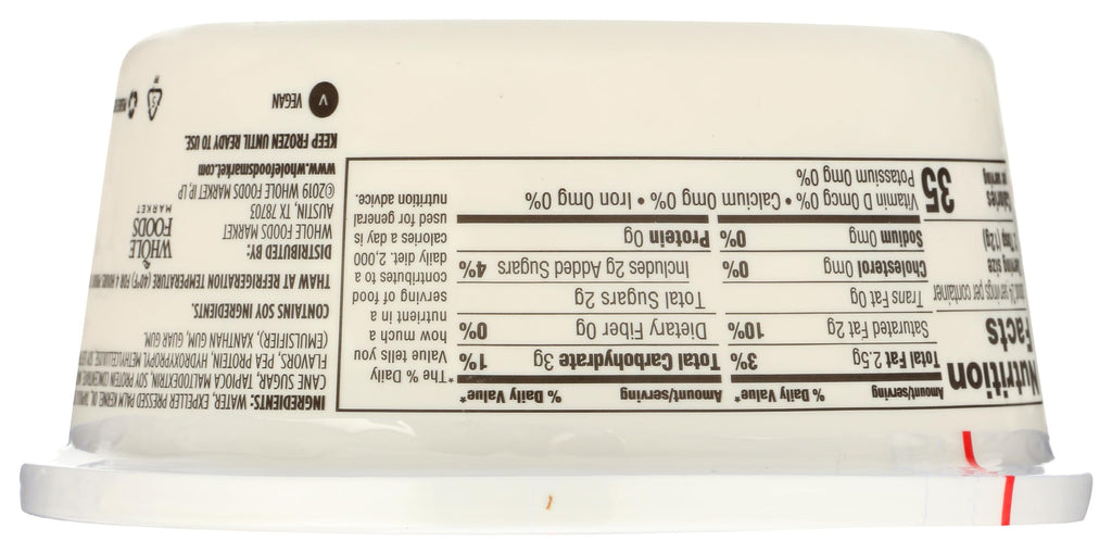 Whipped Topping Plant Based Non-Dairy 10 Oz 365 By Whole Foods Market