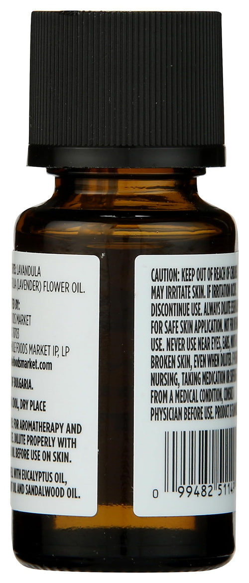 Bulgarian Lavender 100% Essential Oil 0.5 Fl Oz 365 By Whole Foods Market