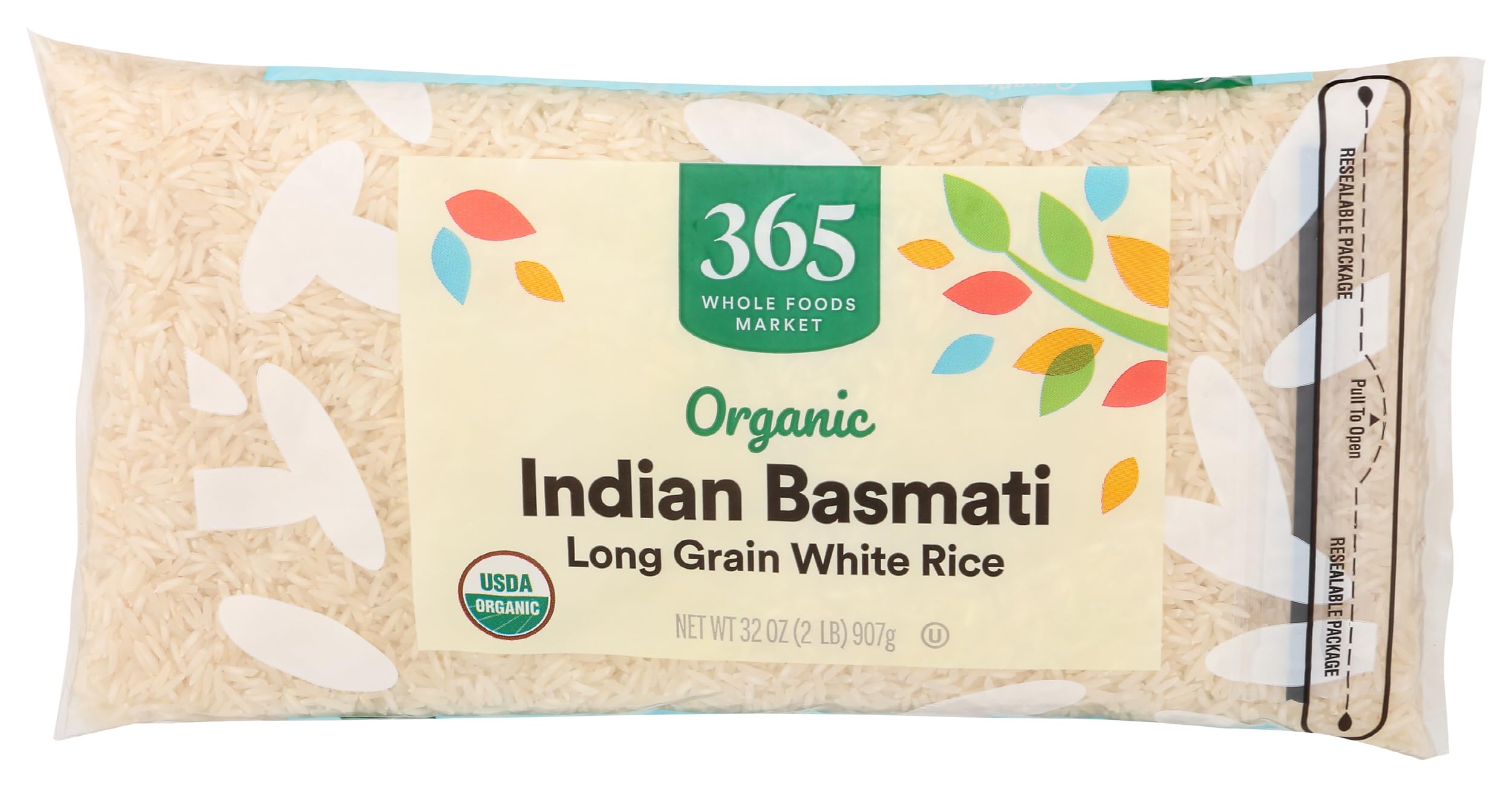 Organic White Basmati Indian Rice 32 Oz 365 By Whole Foods Market