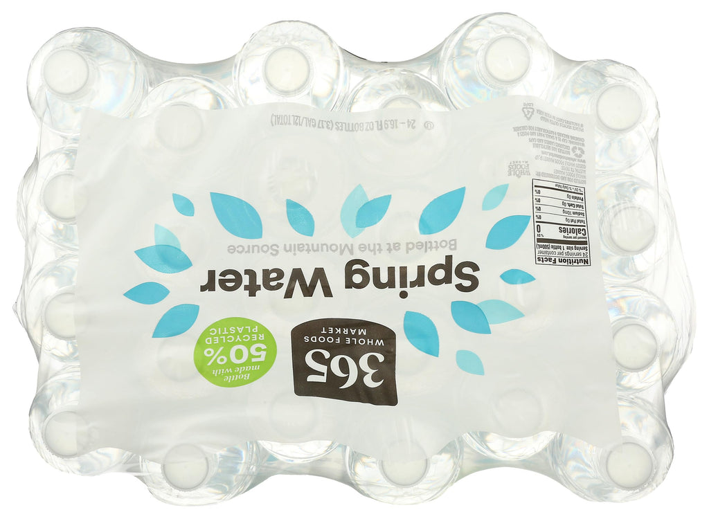 Spring Water 16.9 Fl Oz 1 Count 365 By Whole Foods Market