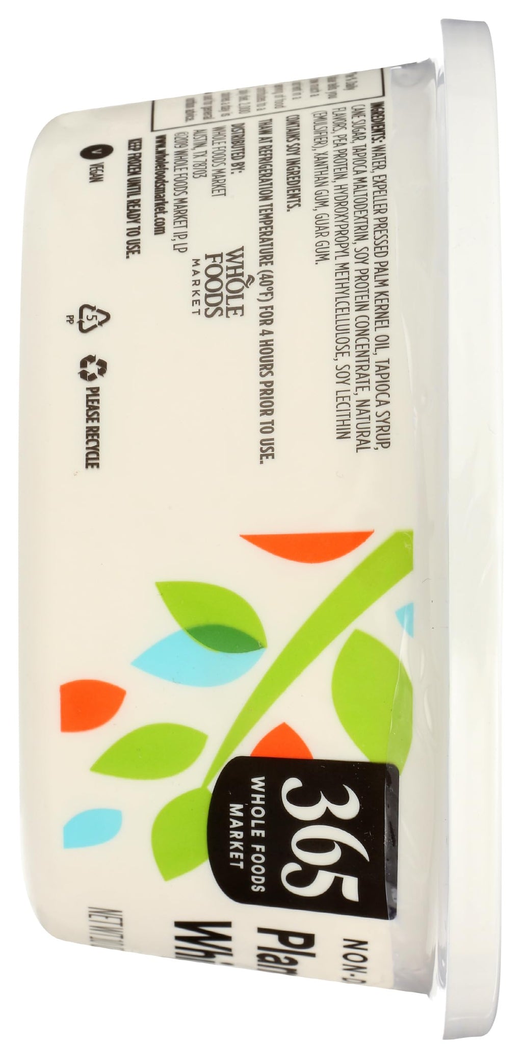 Whipped Topping Plant Based Non-Dairy 10 Oz 365 By Whole Foods Market