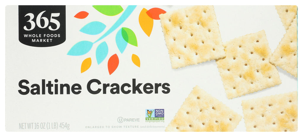 Salted Saltine Crackers 16 Oz 1 Count 365 By Whole Foods Market
