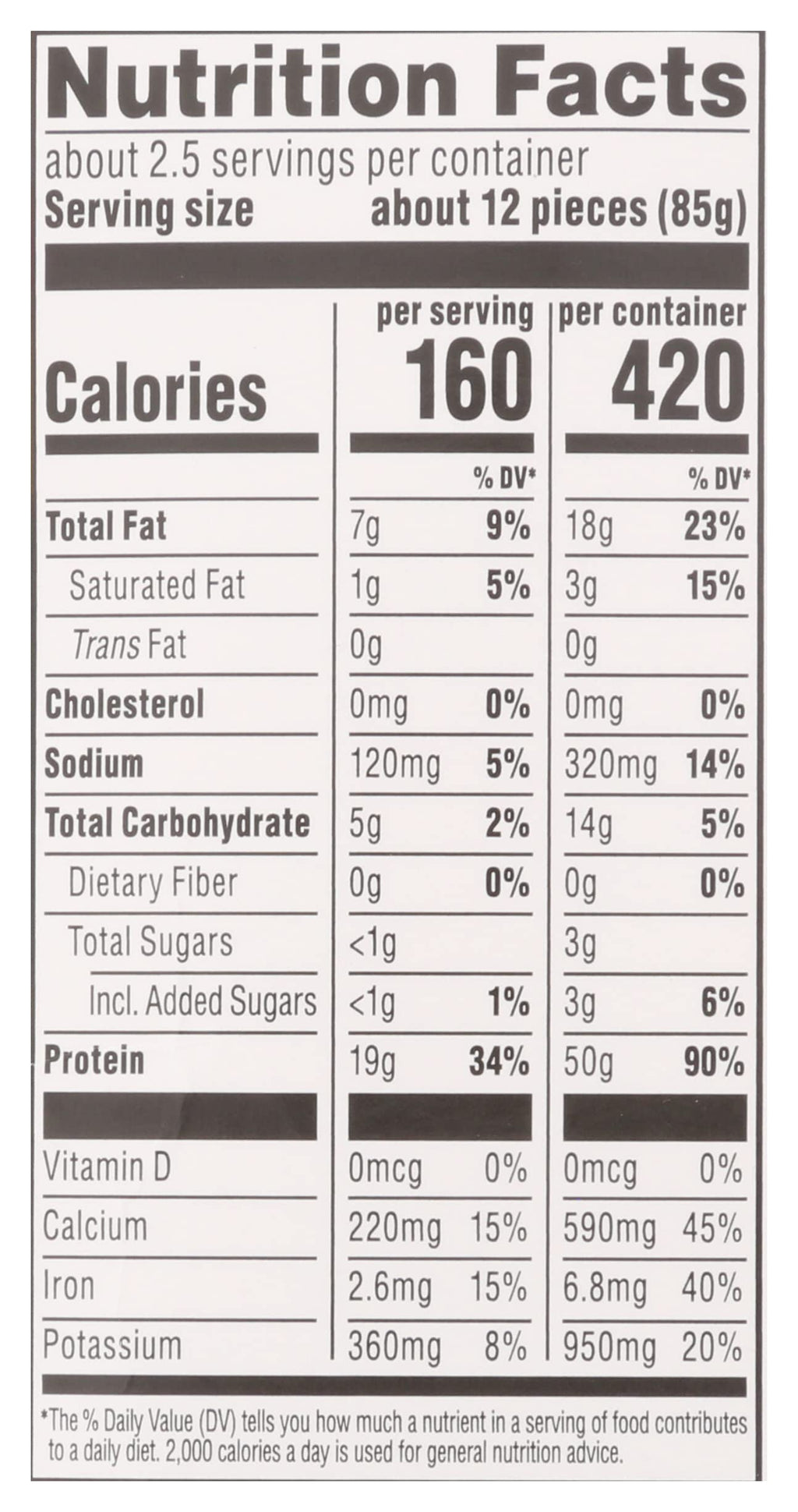 Lemon Pepper Tofu Bites 8 Oz 365 By Whole Foods Market