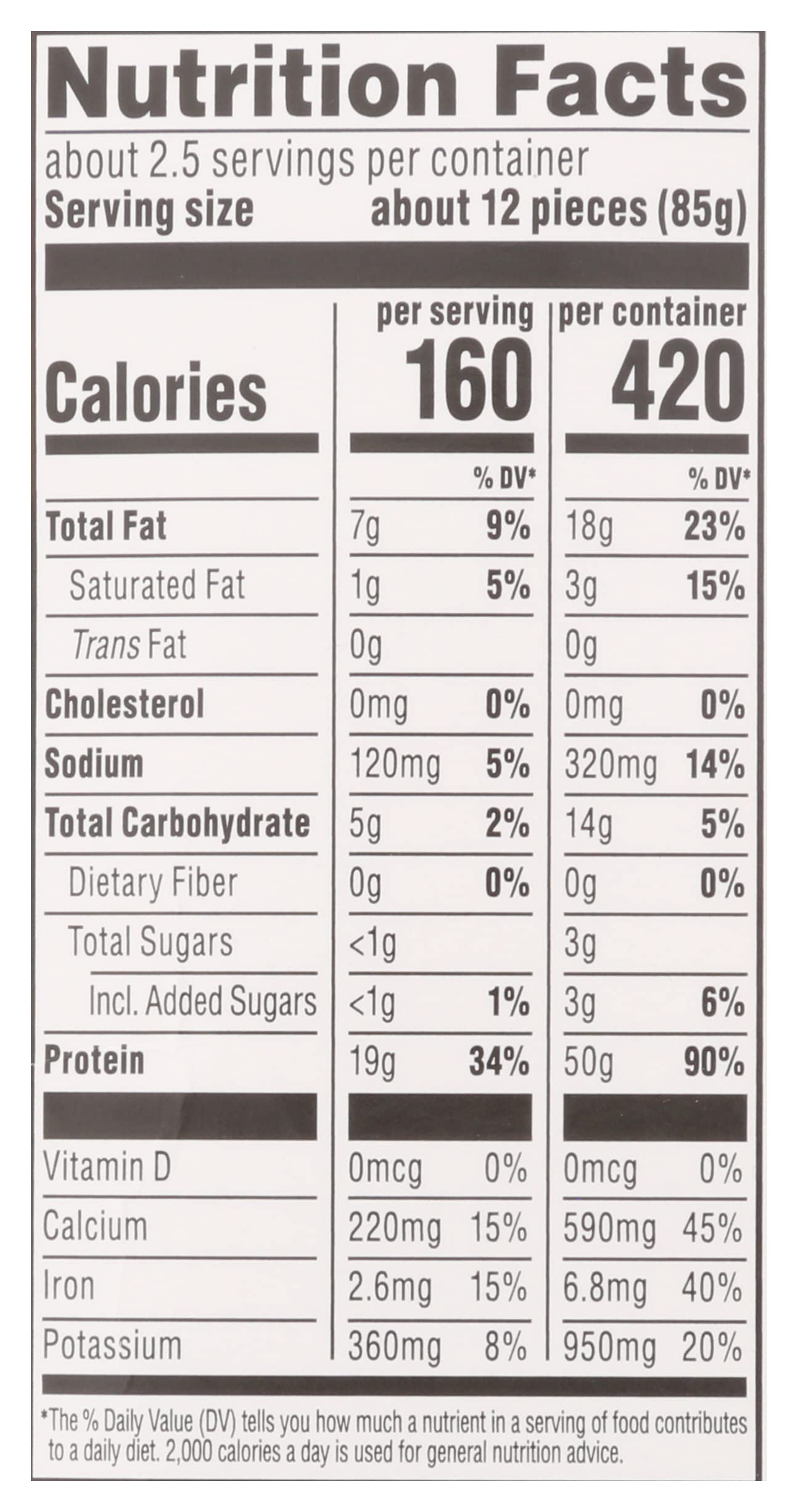 Lemon Pepper Tofu Bites 8 Oz 365 By Whole Foods Market