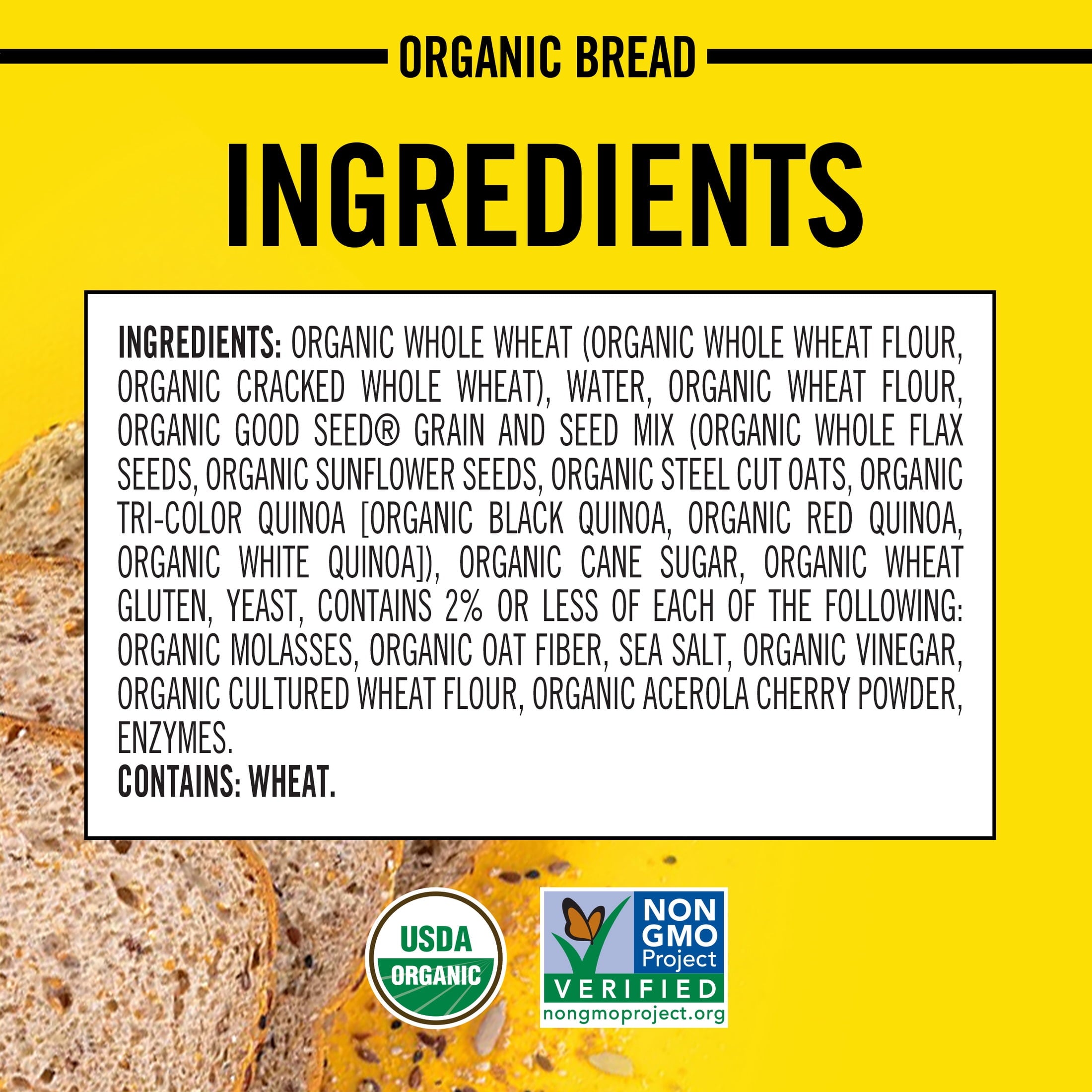 Good Seed Organic Whole Grain Bread 27 Oz 1 Count