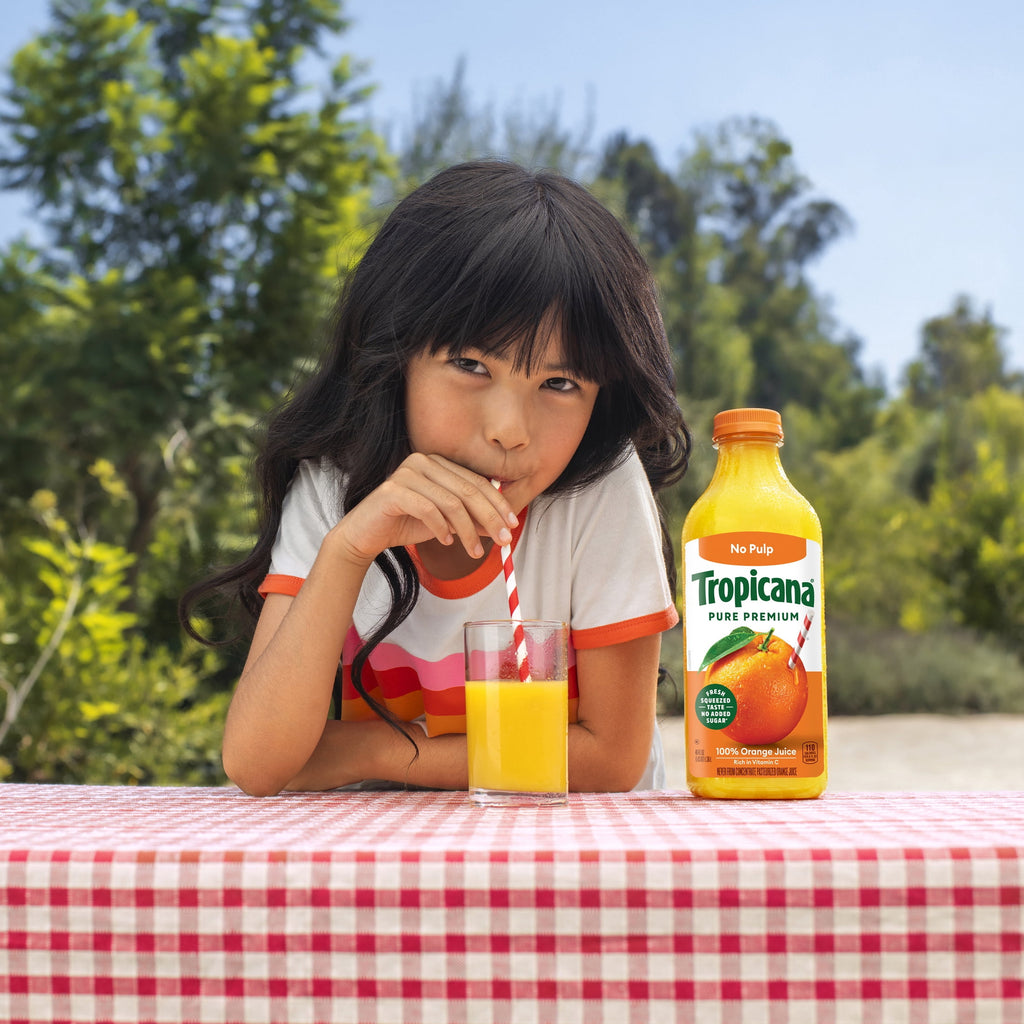 Tropicana Pure Premium 100% Orange Juice Original No Pulp 46 fl oz