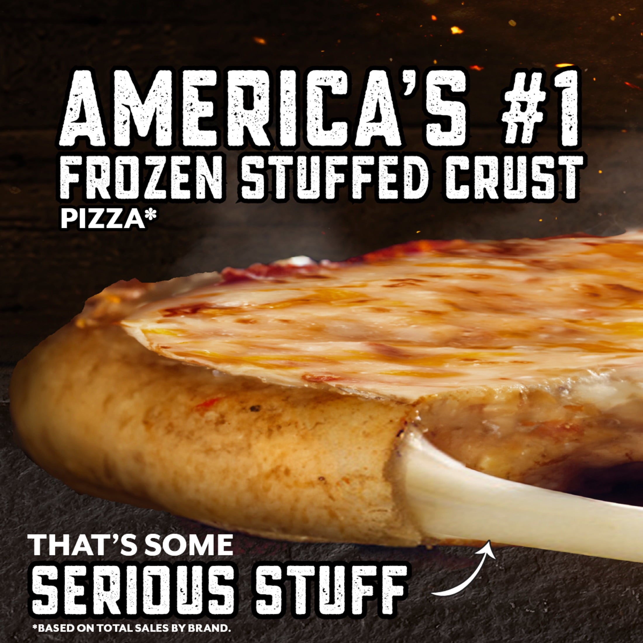 DiGiorno Five Cheese Stuffed Crust Frozen Pizza 22.2 Oz