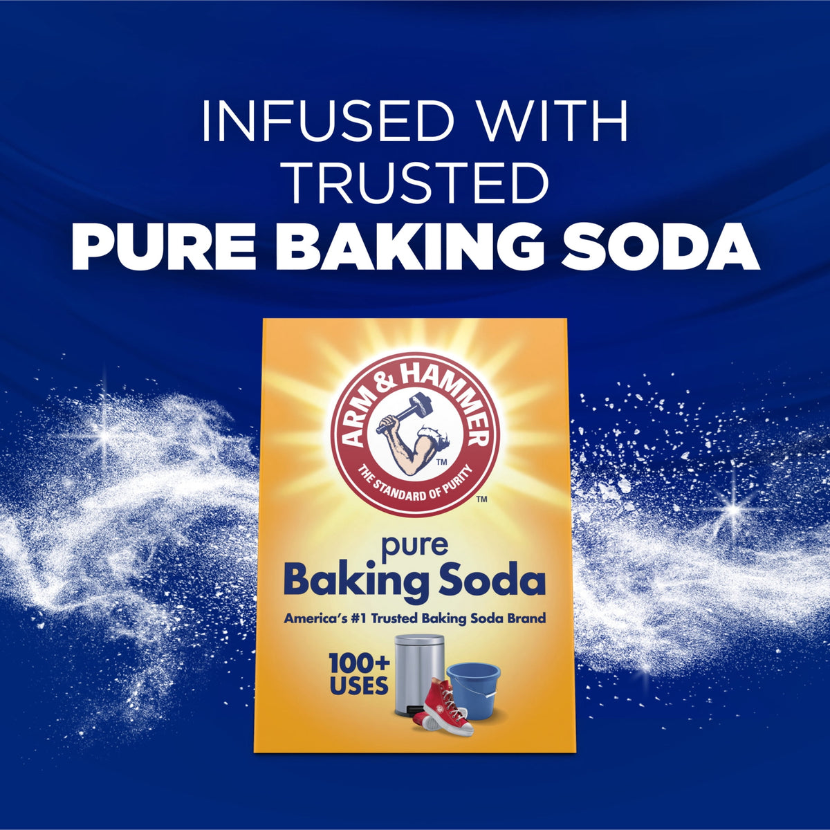 ARM & HAMMER Plus OxiClean Max Force Liquid Laundry Detergent Sparkling Clean 75 fl oz 50 Loads