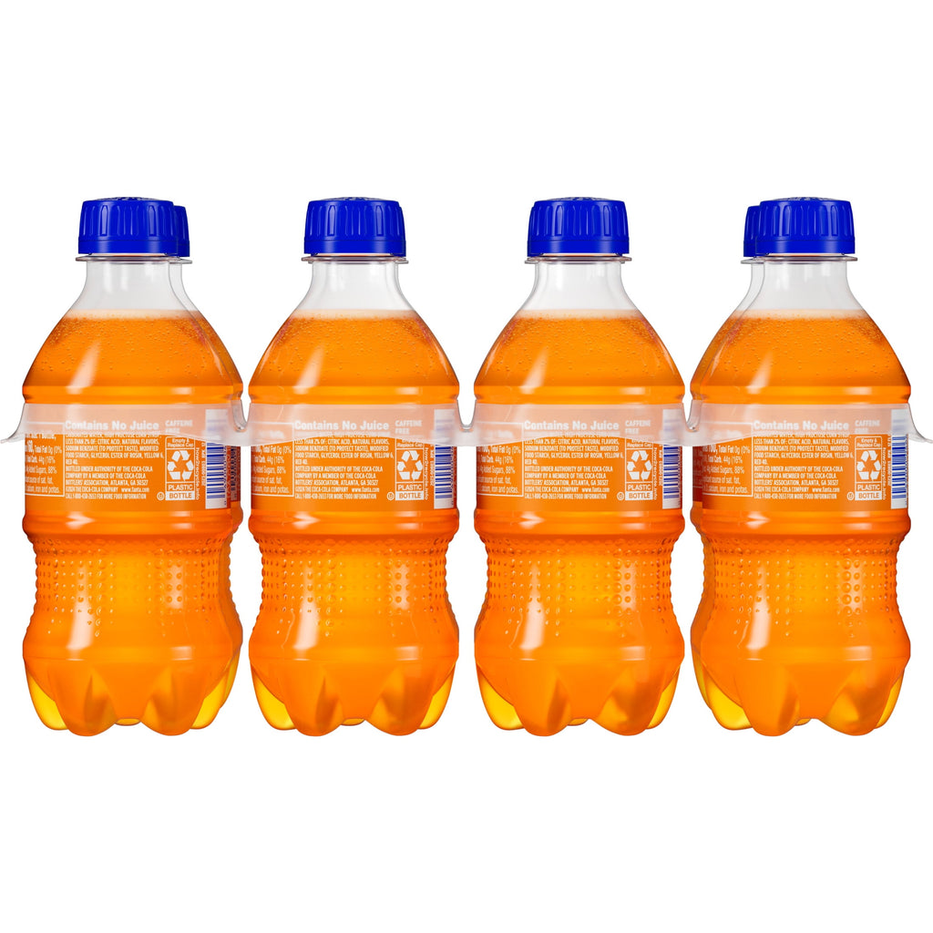 Fanta Orange Soda Pop Bottles 12 Fl Oz 8 Pack