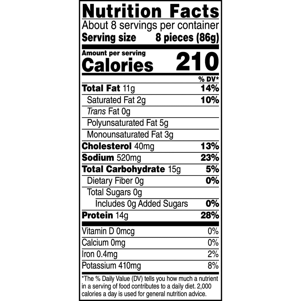 Tyson Popcorn Chicken Frozen 25 Oz