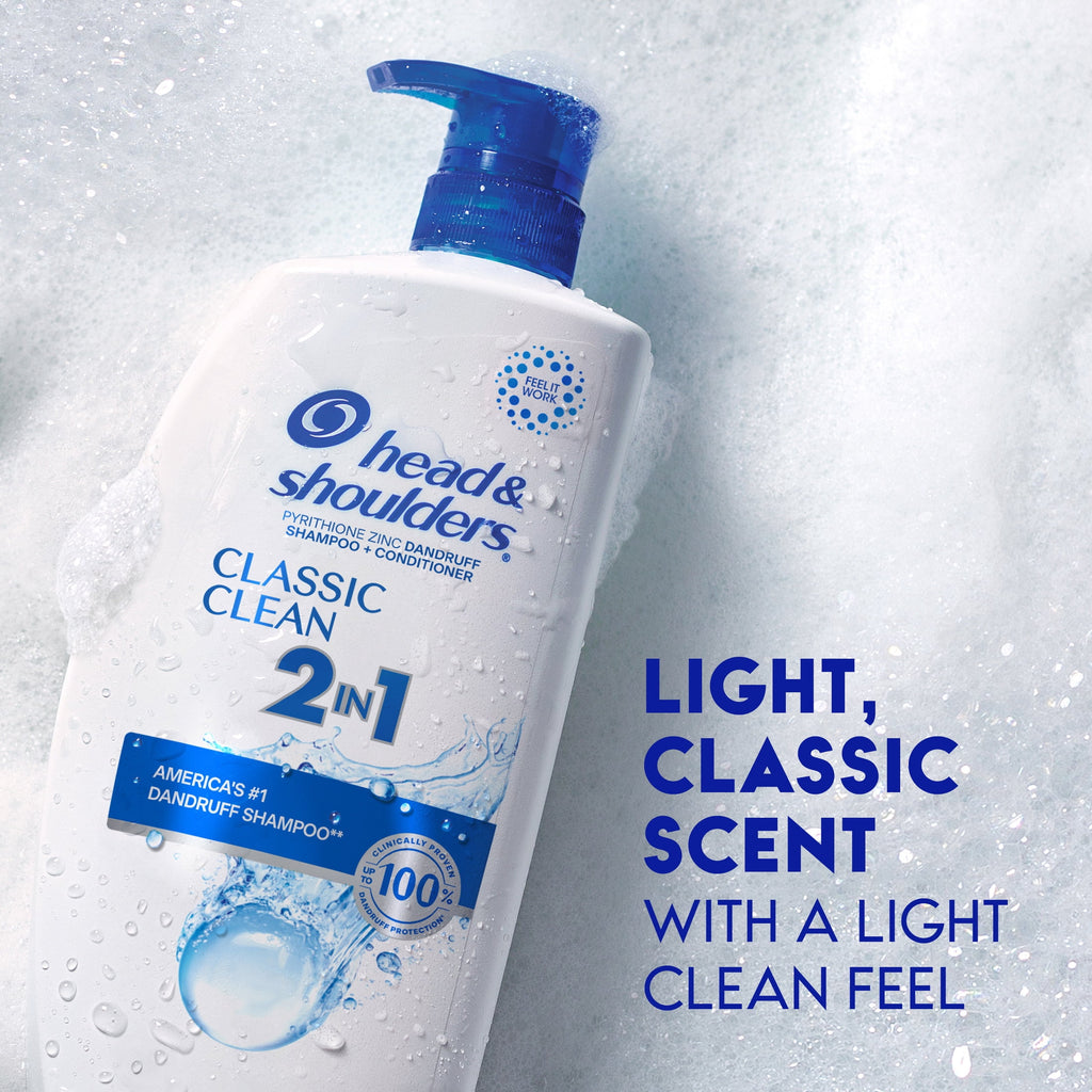 Head & Shoulders 2in1 Dandruff Shampoo & Conditioner Classic Clean 28.2 fl oz