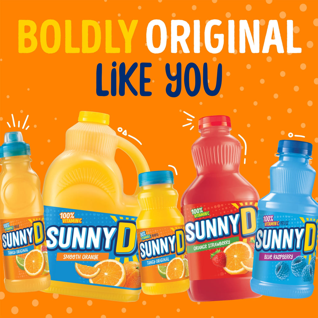SunnyD Fruit Punch Juice Drink 1 Gallon Bottle