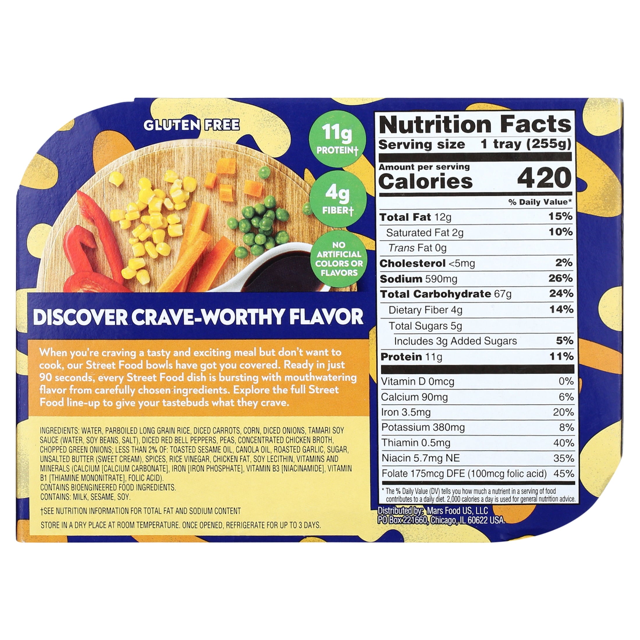 Ben's Original Street Food Vegetable Fried Rice 9 Oz