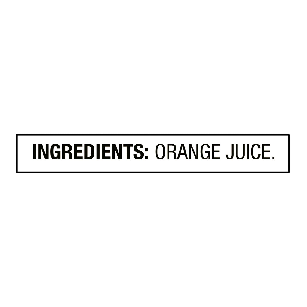 Great Value 100% Pasteurized Orange Juice No Pulp 52 fl oz