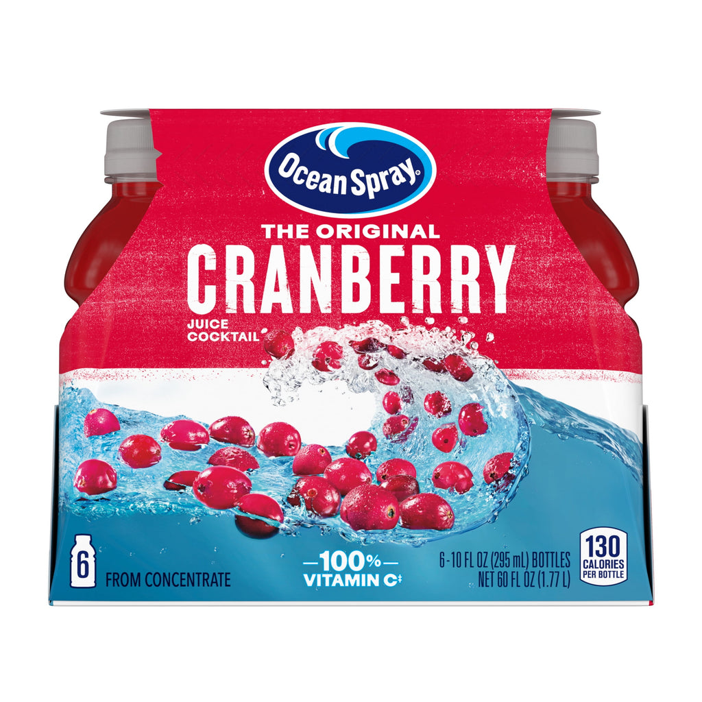 Ocean Spray Cranberry Juice Cocktail 10 fl oz Bottles 6 Count