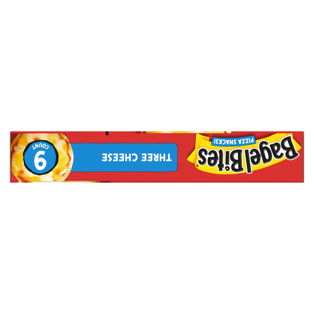 Bagel Bites Three Cheese Mini Pizza Bagel Frozen Snacks 7 Oz 9 Count
