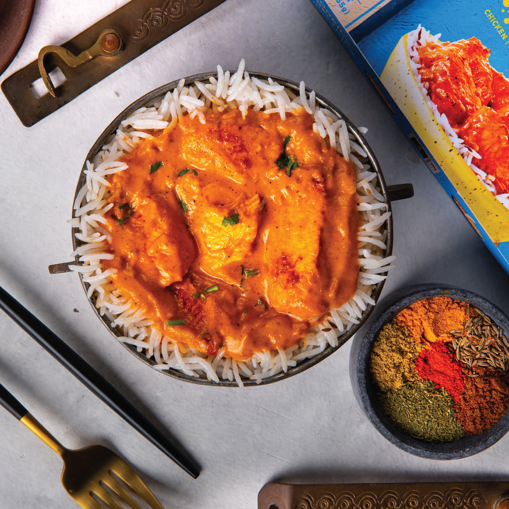 Deep Indian Kitchen Butter Chicken Frozen Meal 9 Oz