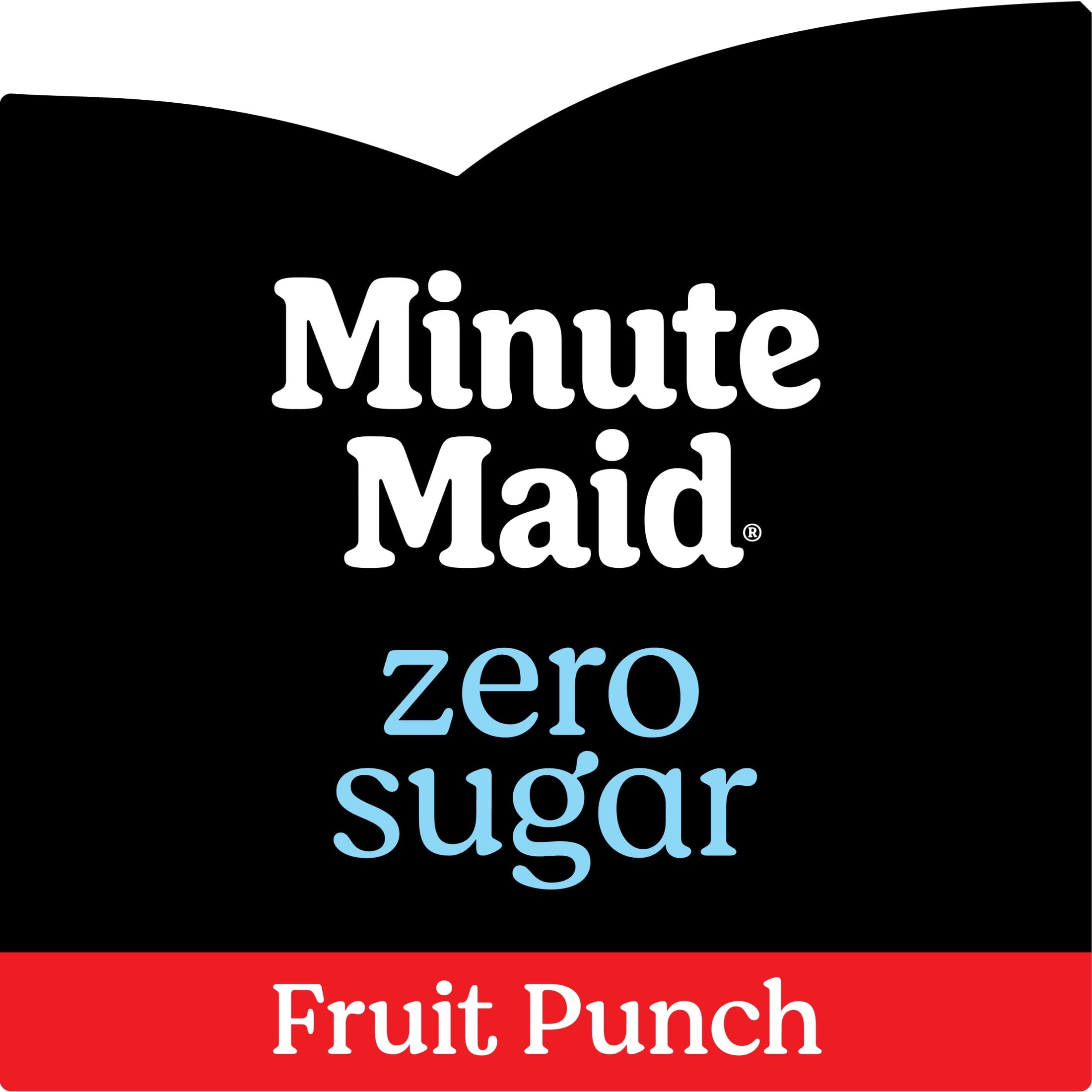 Minute Maid Zero Sugar Fruit Punch Juice Drink 52 fl oz Bottle