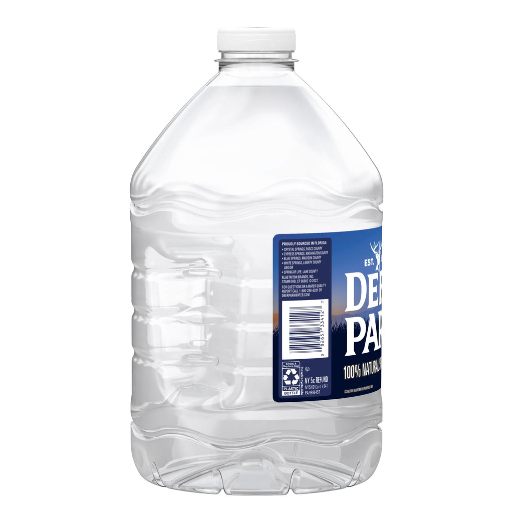 Deer Park Spring Water 3 Liter Single Plastic Jug