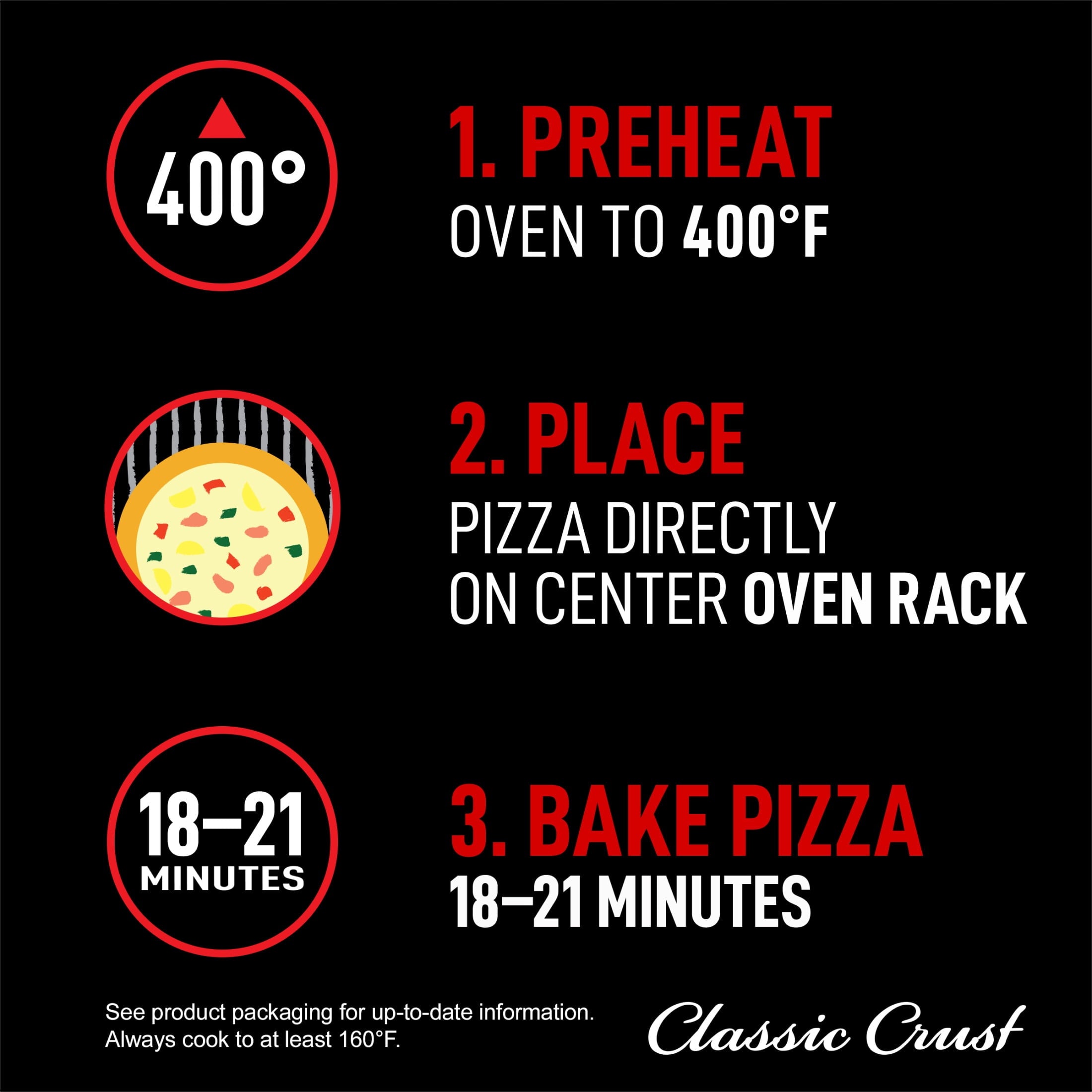 Red Baron Mexican Style Classic Crust Frozen Pizza 20.53 Oz